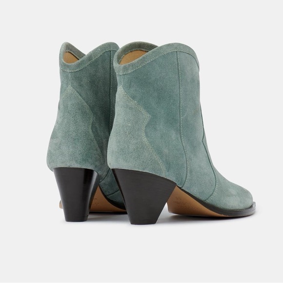 NIB Isabel Marant Darizo Ankle booties in Sea Green size 36 - Picture 8 of 17